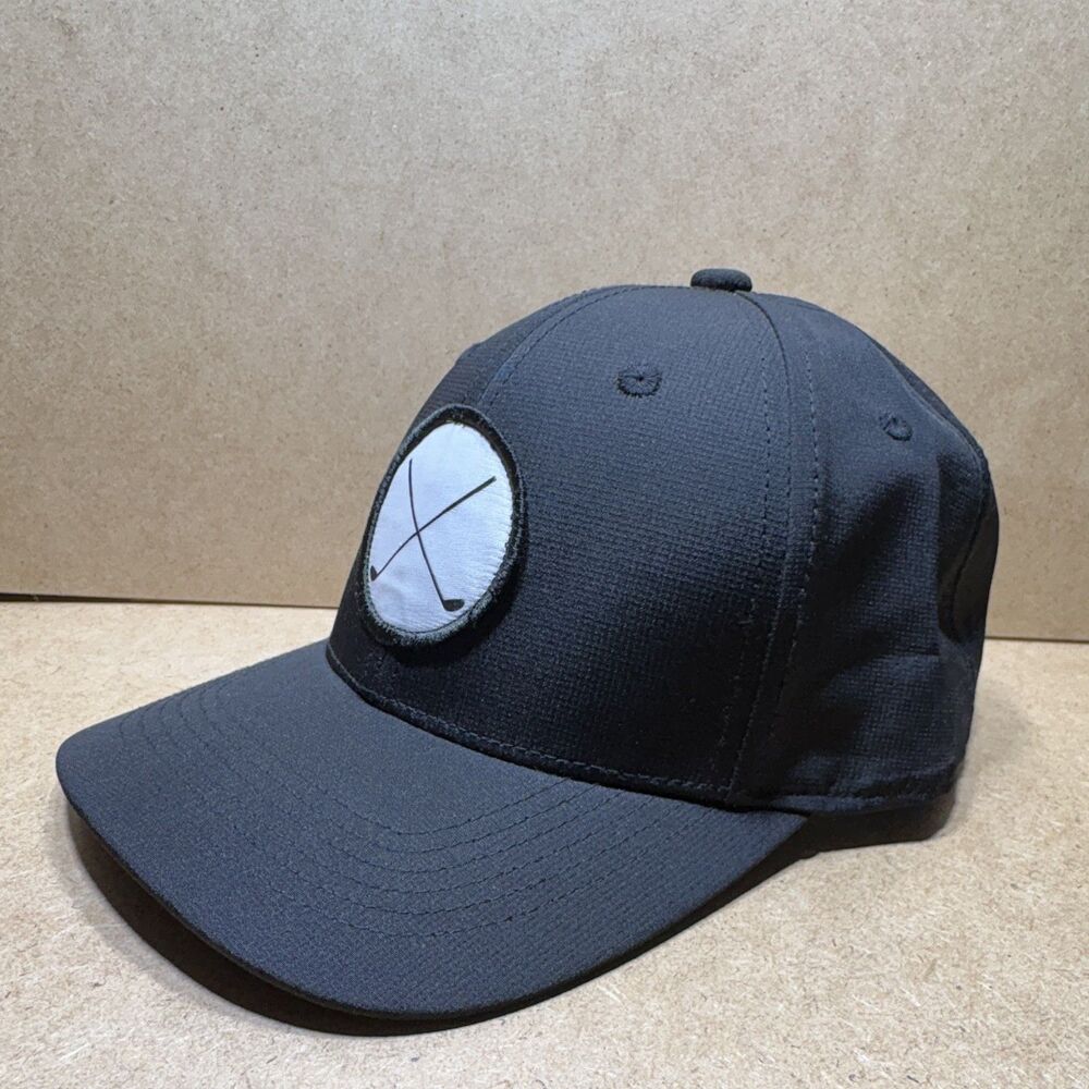 Golf Club Logo Men's Black Snapback by Outdoor Cap. Wicking sweatband, New